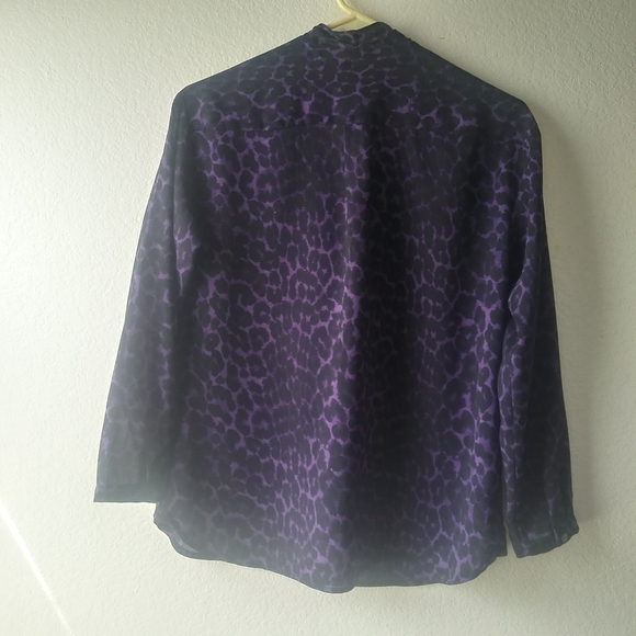 AnnTaylor Leopard  Blouse - Picture 4 of 4